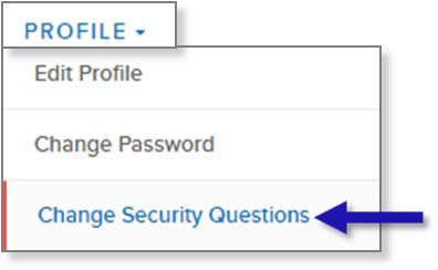 Change Security Questions
