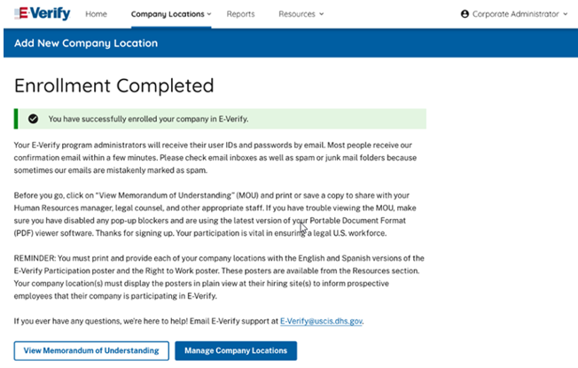 screen capture showing "FName, LName & Phone#" as required fields under the Add Program Administrator page 